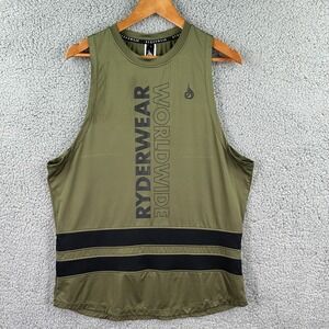 Ryderwear Olive Green and Black Muscle Tank